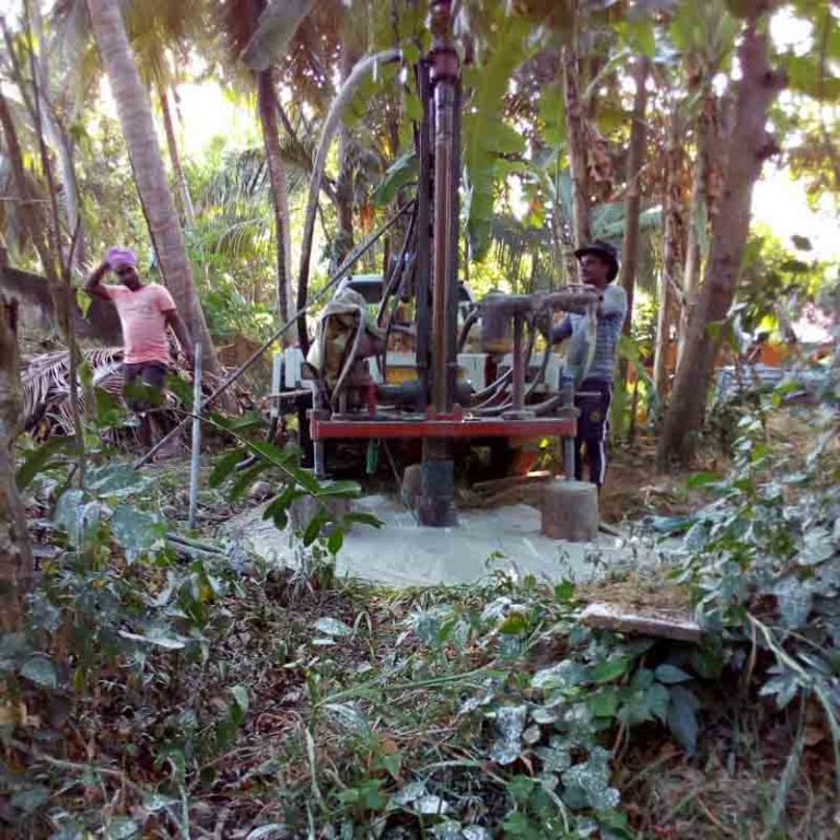 Tube Wells Ambalangoda, Sri Lanka, Tube Well Construction Sri Lanka